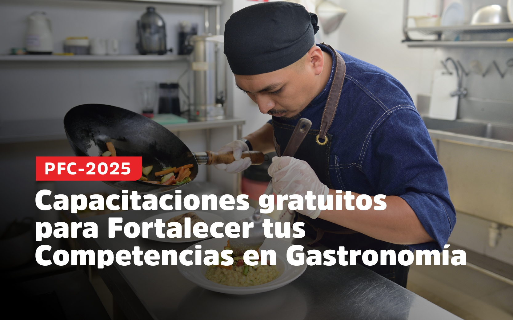 Capacitaciones gratuitas PFC 2025 Gastronomía